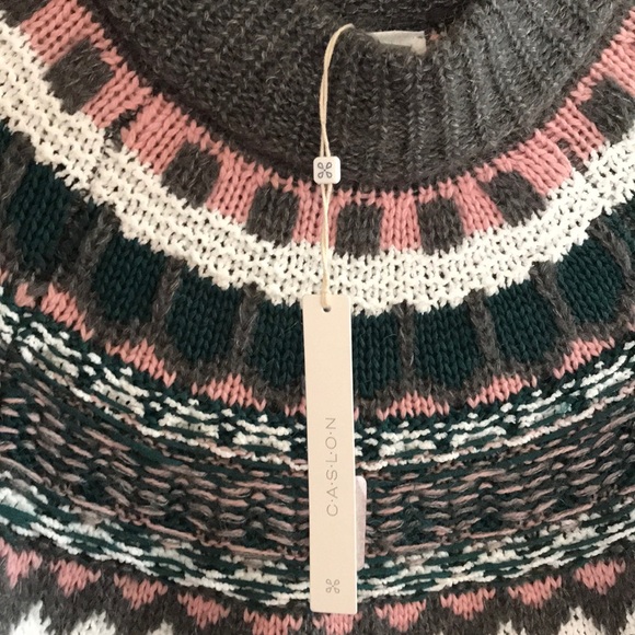 CASLON Chunky Jacquard Sweater - Picture 8 of 9